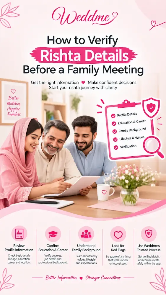 How to Verify Rishta Details Before a Family Meeting