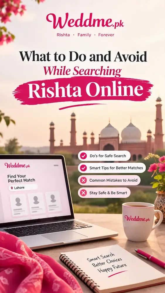 What to Do and Avoid While Searching Rishta Online