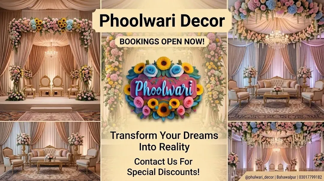 Phoolwari decor