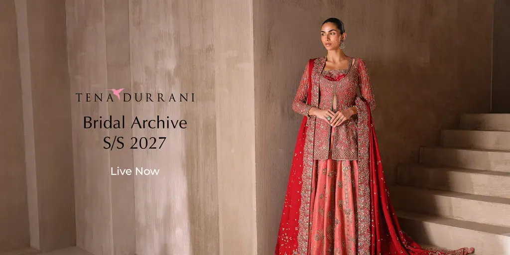 Tena Durrani bridal and formal wear collection
