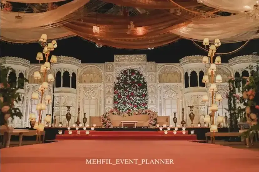 Mehfil Event Planner decor and flowers