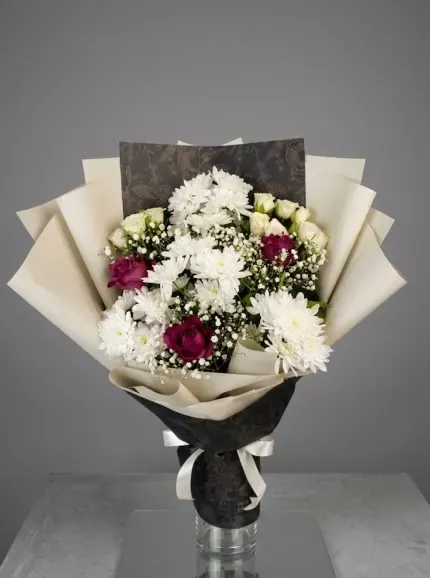 Floral Leaf decor and flowers