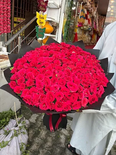 Nice flower decoration shop