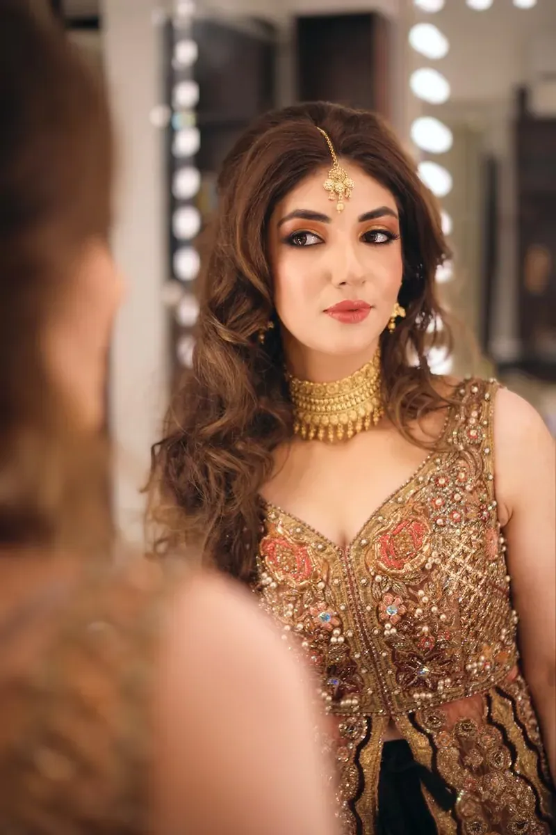 Sadia Ejaz Salon makeup and styling work