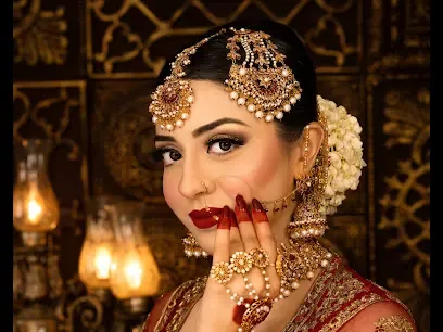 Sana Humayun makeup and styling work