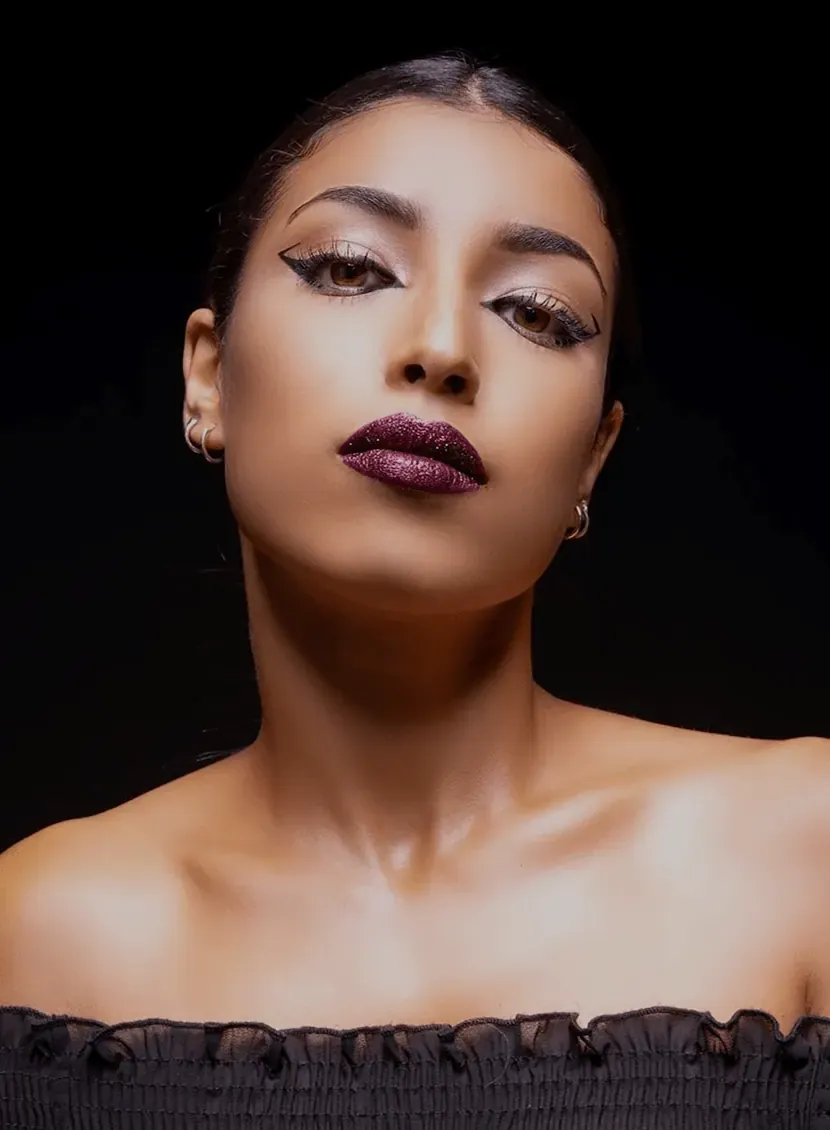 Noor Kada makeup and styling work