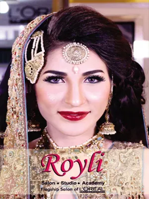 Royli Salon makeup and styling work