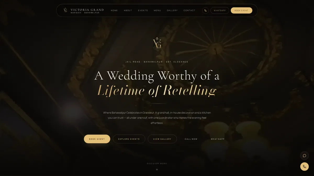 Victoria Grand Marquee